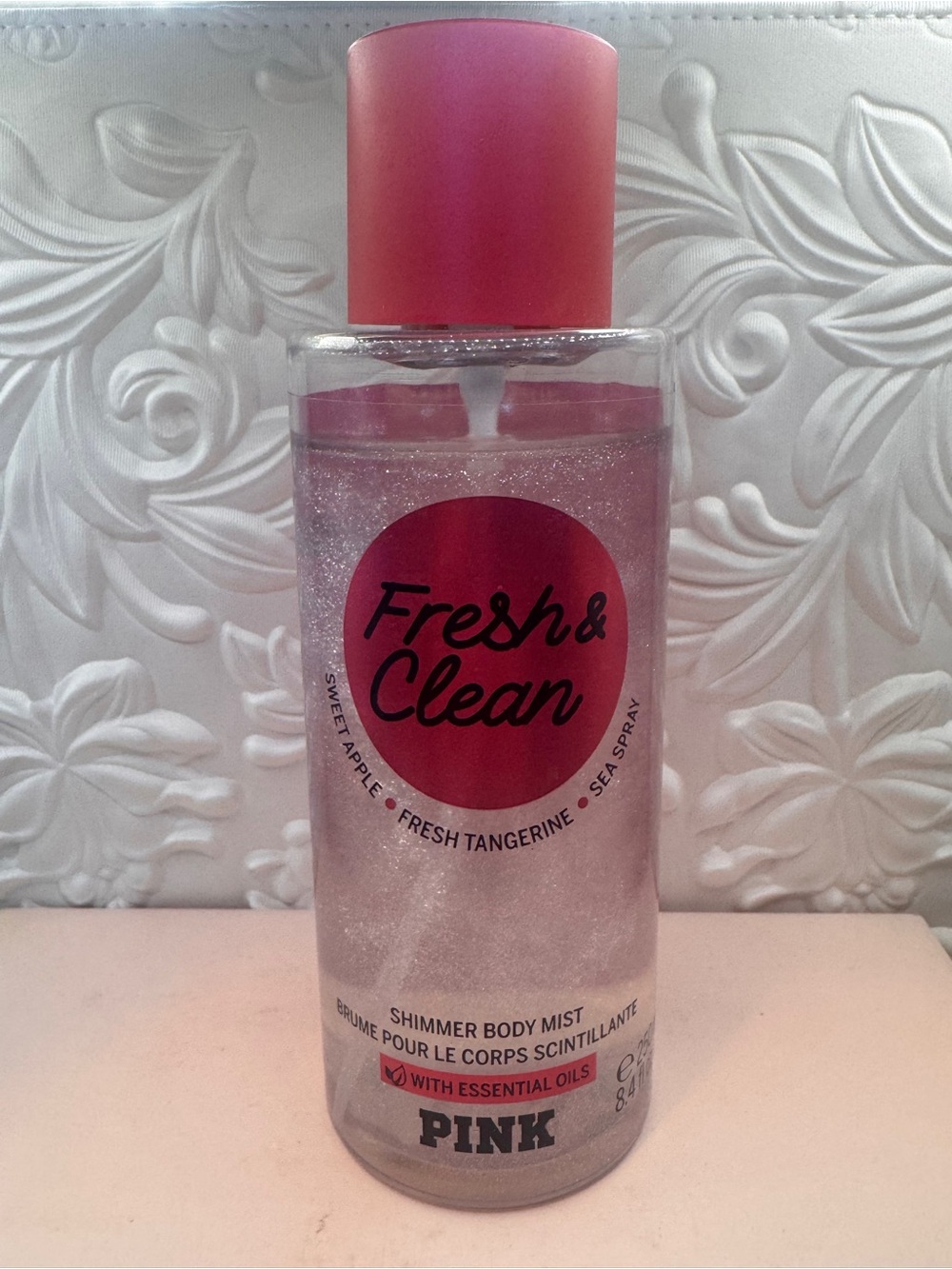 Victoria’s Secret ‘pink’ fresh & clean shimmer body mist